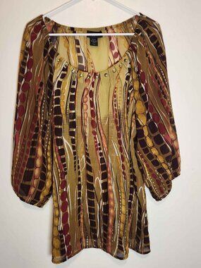 Lane Bryant Semi Sheer Blouse